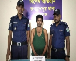 জগন্নাথপুরে ইয়াবাসহ যুবক আটক